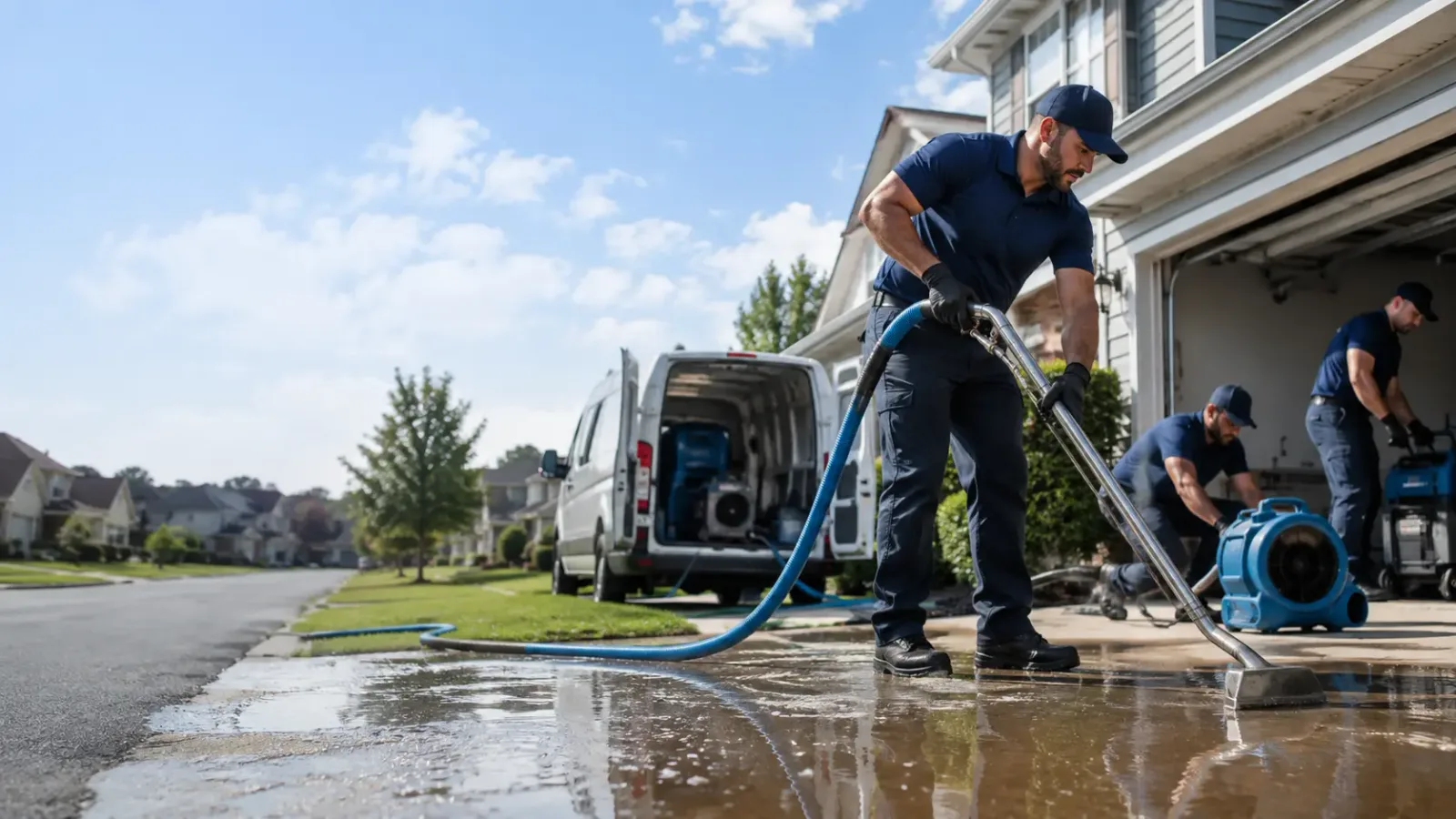 Flood Damage Restoration in Dugger, IN